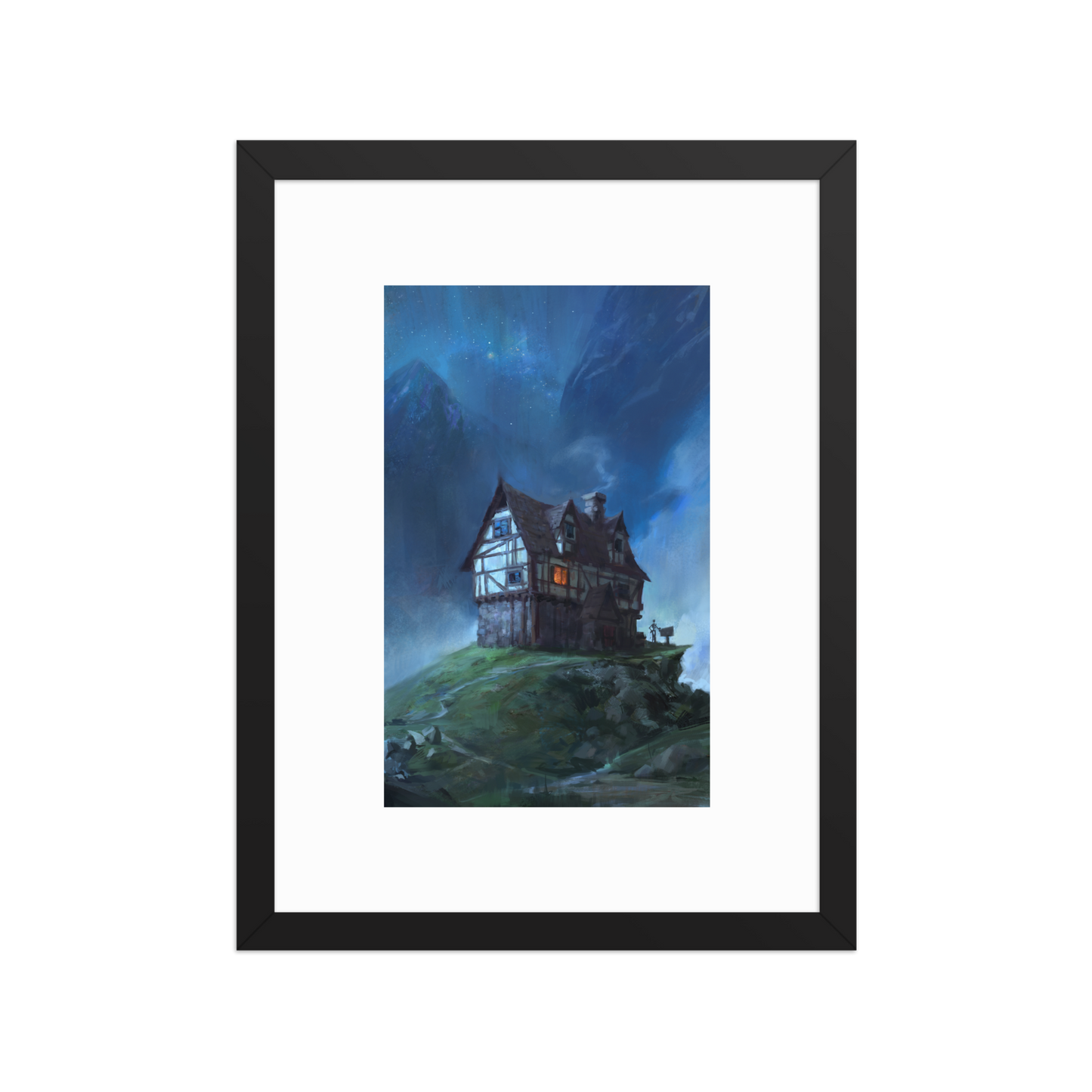 The Wandering Inn (Framed Art Print)