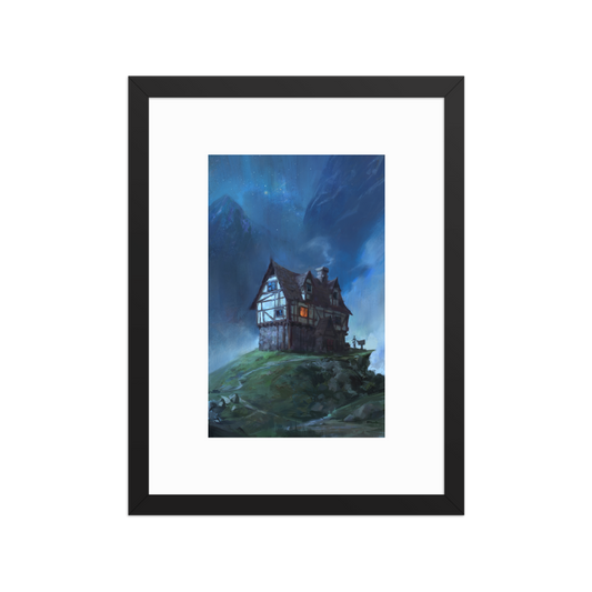 The Wandering Inn (Framed Art Print)