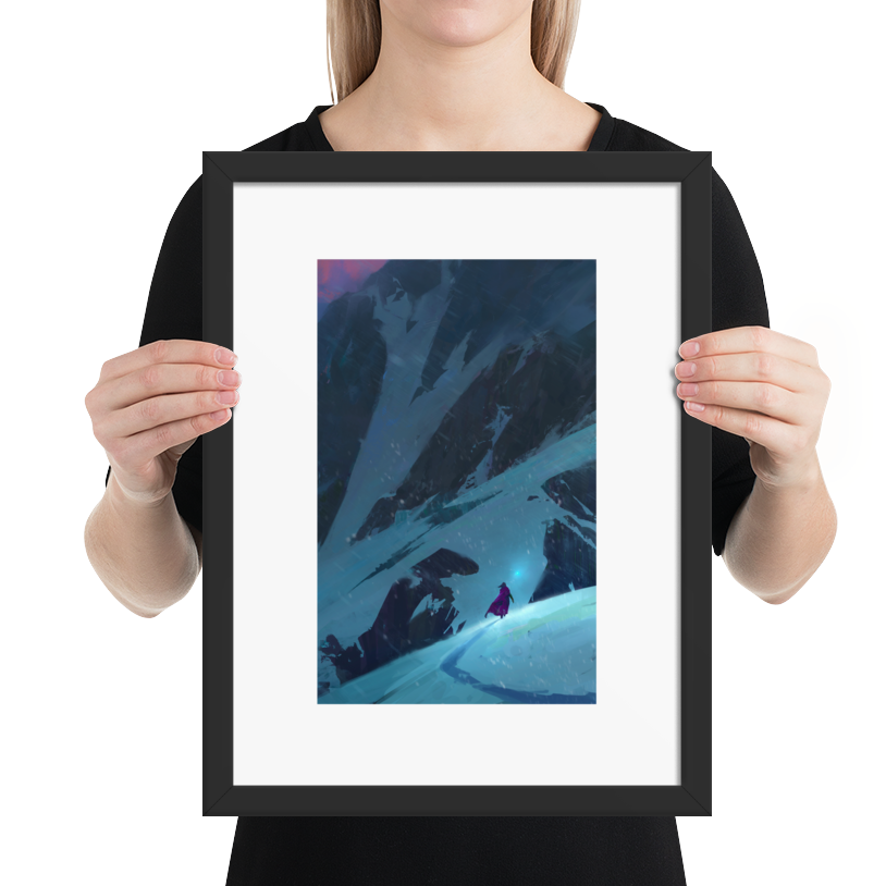 Immortal Games (Framed Art Print)