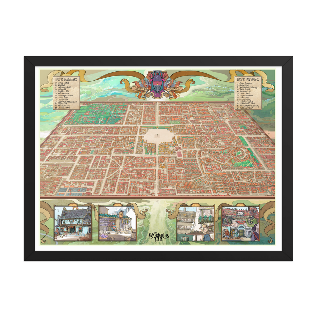 The Wandering Inn Maps | The Wandering Inn Store