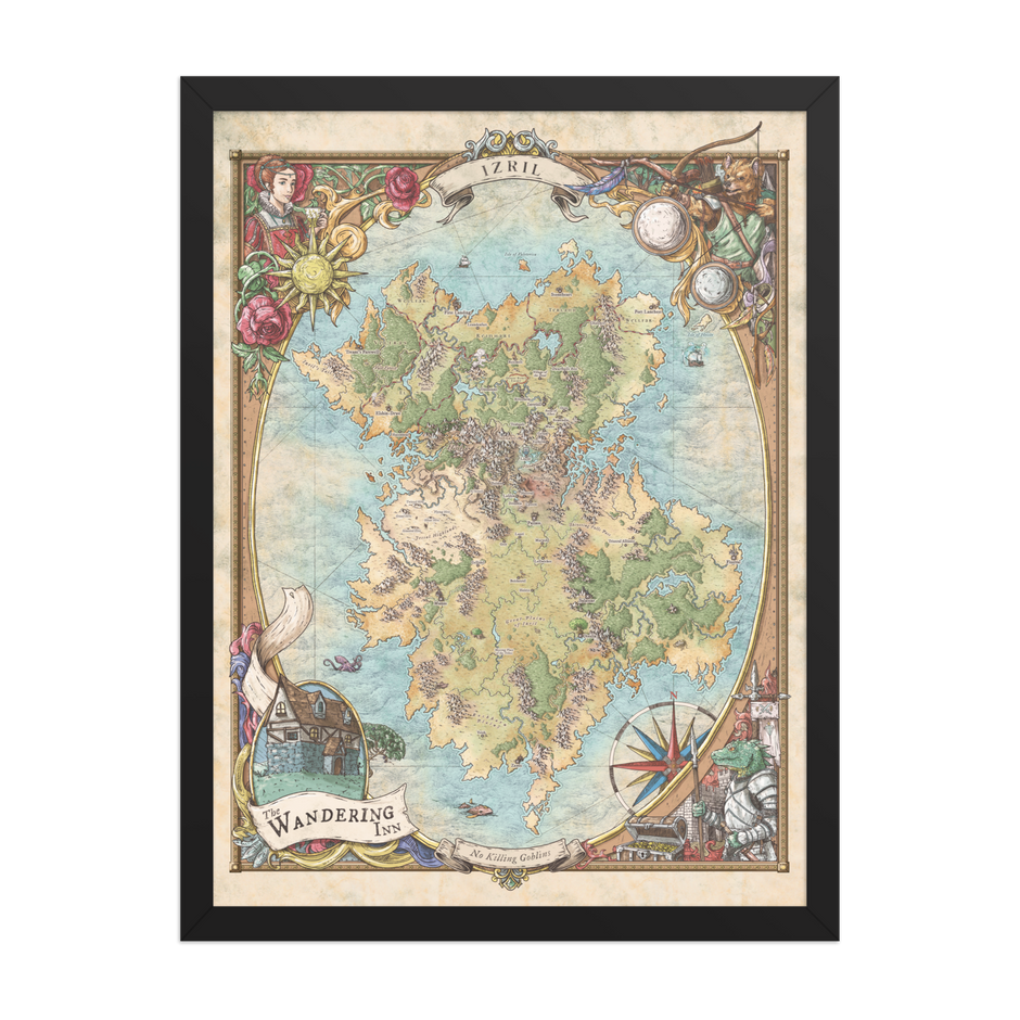 The Wandering Inn Maps | The Wandering Inn Store