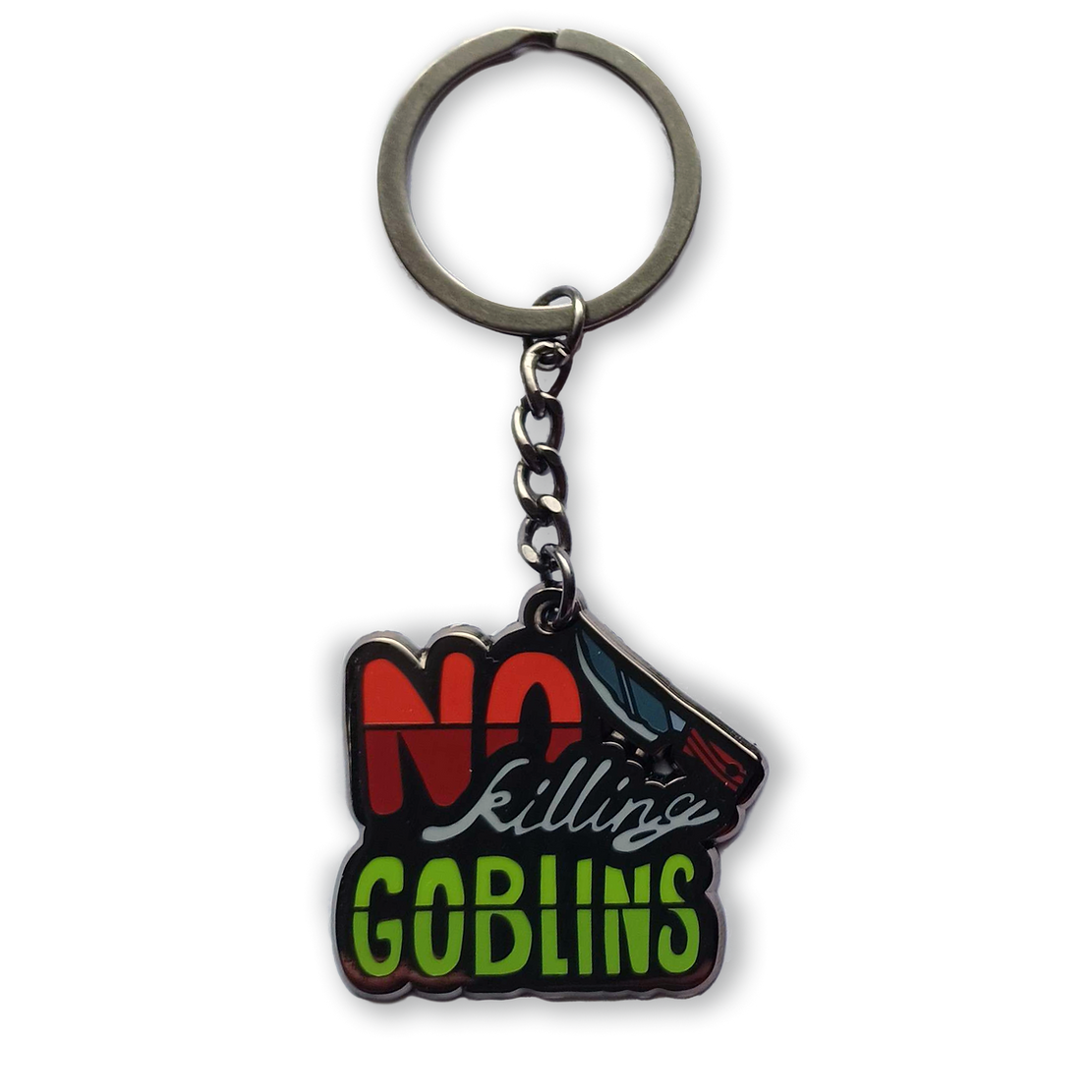 No Killing Goblins Keychain