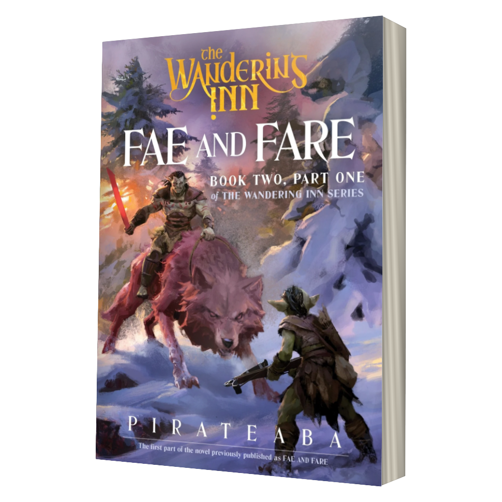 Fae and Fare, The Wandering Inn Book 2, Part 1 paperback, front cover