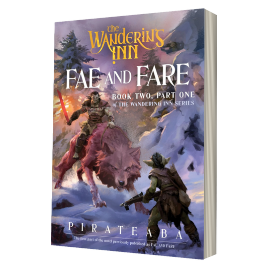 Fae and Fare, The Wandering Inn Book 2, Part 1 paperback, front cover