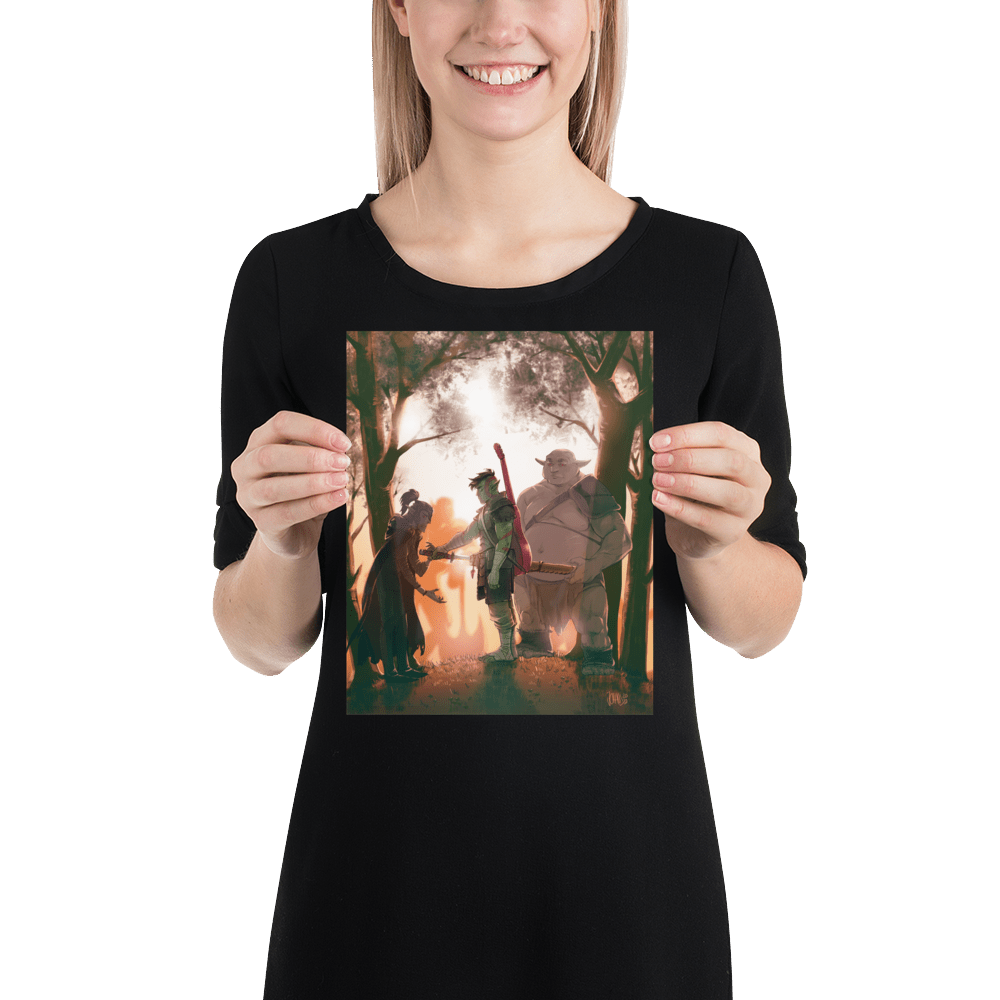 [Goblin Soulbard] Art Print - The Wandering Inn Store - pirateaba