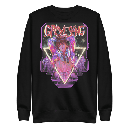 Gravesong Concert Sweatshirt (Fitted Style) - The Wandering Inn Store - pirateaba