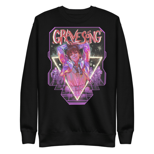Gravesong Concert Sweatshirt (Fitted Style) - The Wandering Inn Store - pirateaba