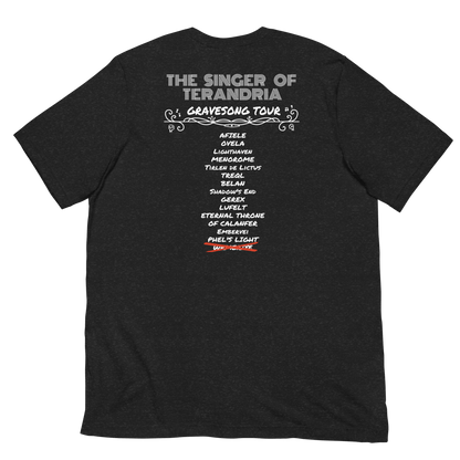 Gravesong Concert T-Shirt - The Wandering Inn Store - pirateaba