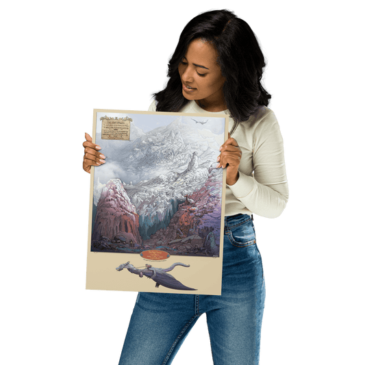 High Passes Matte Poster (Unframed) - The Wandering Inn Store - pirateaba