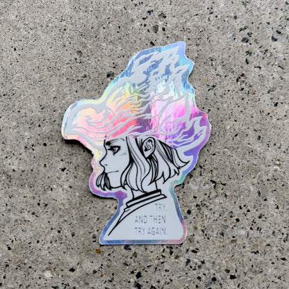 Holo Sticker Set (Set of 4) - The Wandering Inn Store - pirateaba