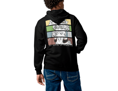 Horns Of Hammerad Zip Hoodie - The Wandering Inn Store - pirateaba