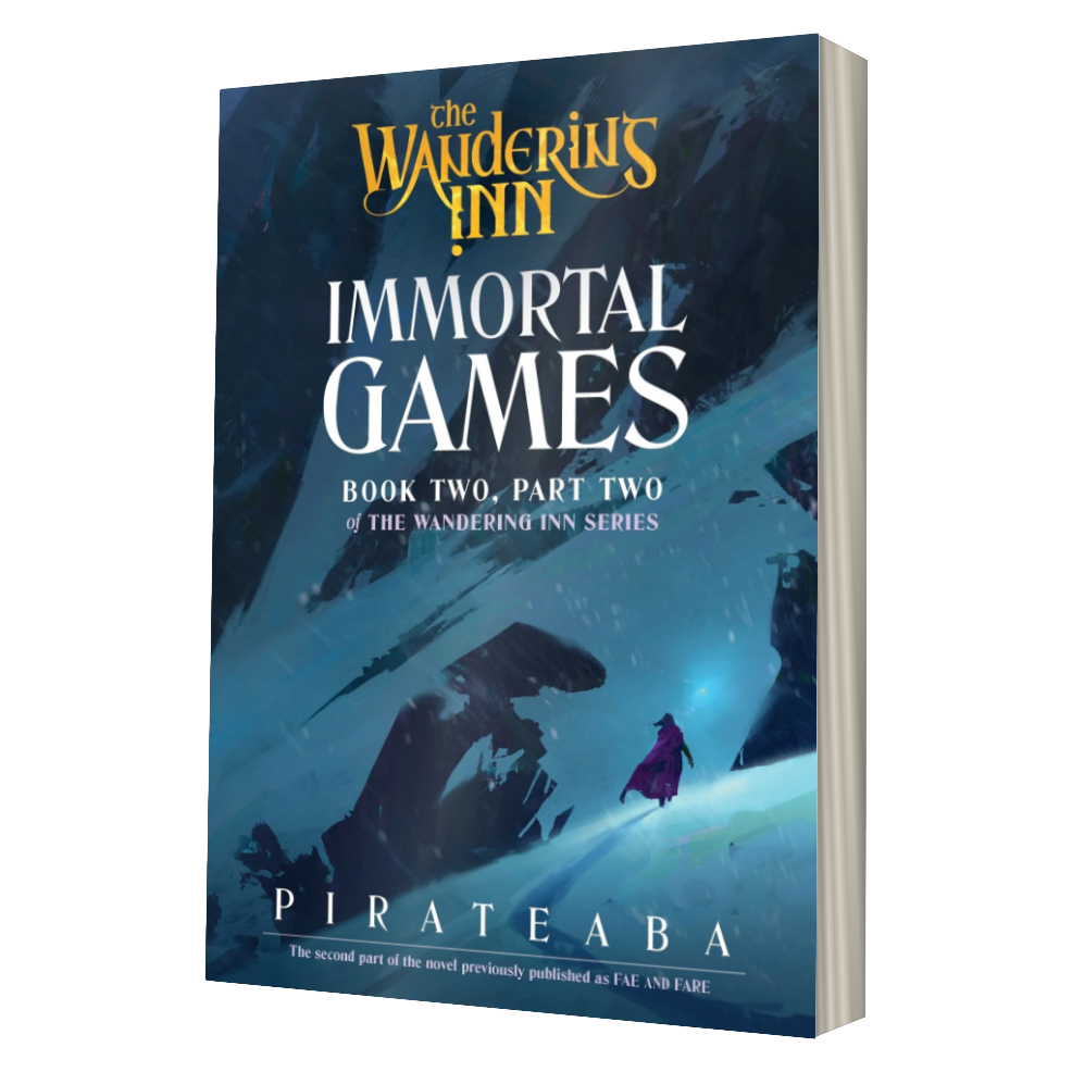 Immortal Games, The Wandering Inn Book 2, Part 2 paperback, front cover