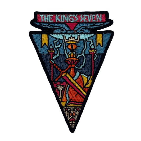 Iron On Embroidered Patch - The Kings Seven - The Wandering Inn Store - pirateaba