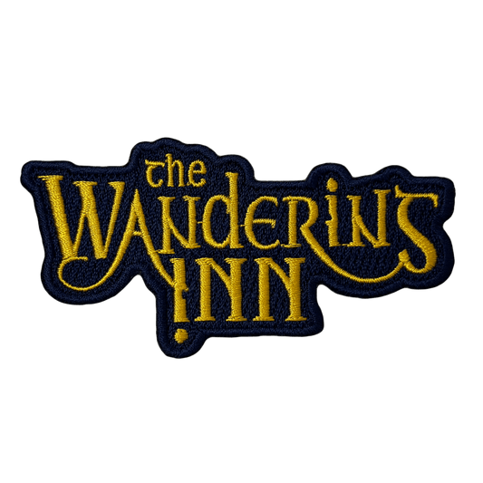 Iron On Embroidered Patch - The Wandering Inn Logo - The Wandering Inn Store - pirateaba