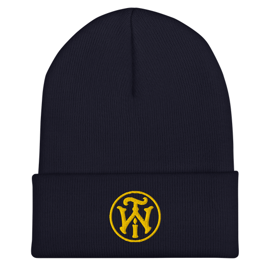 Logo Symbol Embroidered Beanie - The Wandering Inn Store - pirateaba