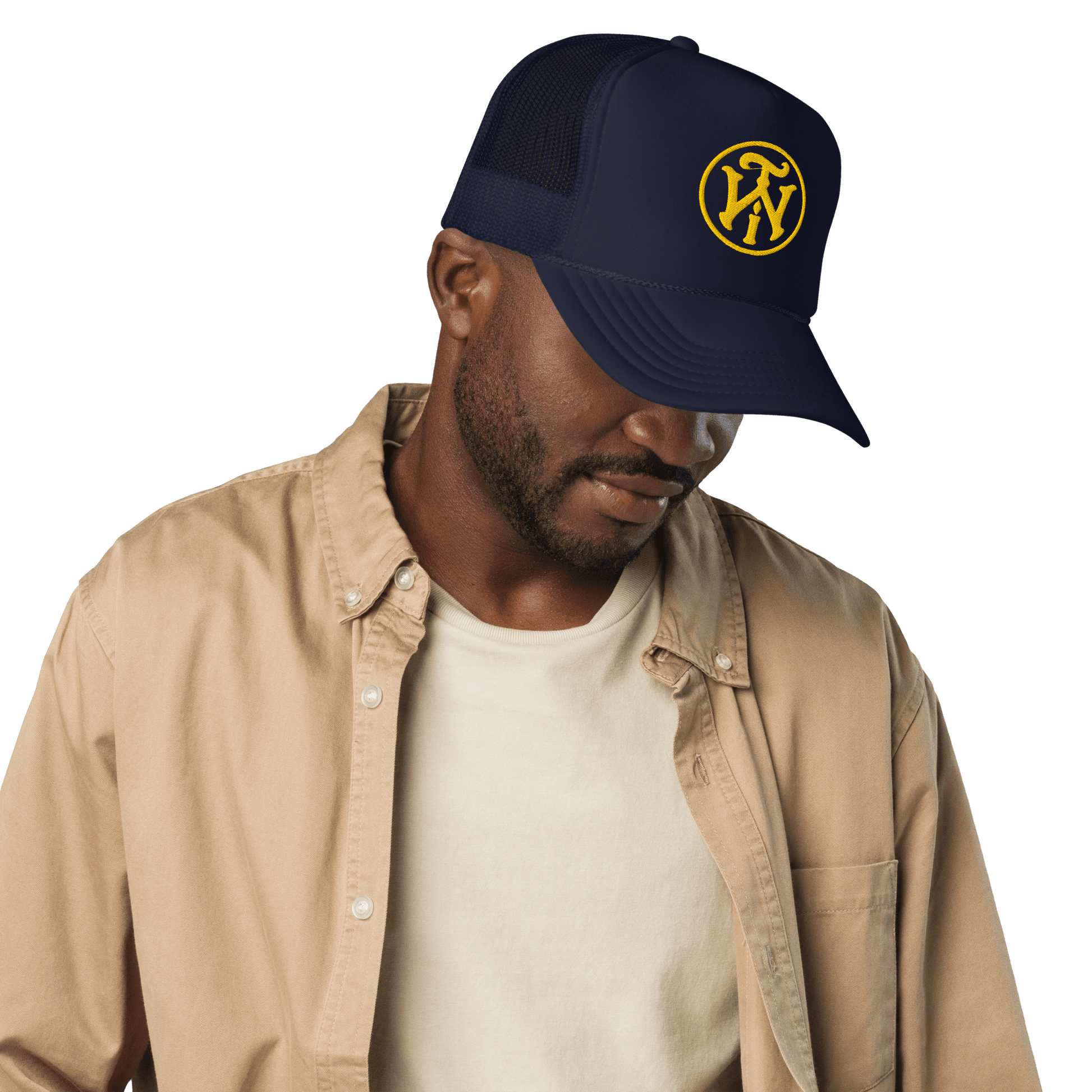 Logo Symbol Trucker Hat - The Wandering Inn Store - pirateaba