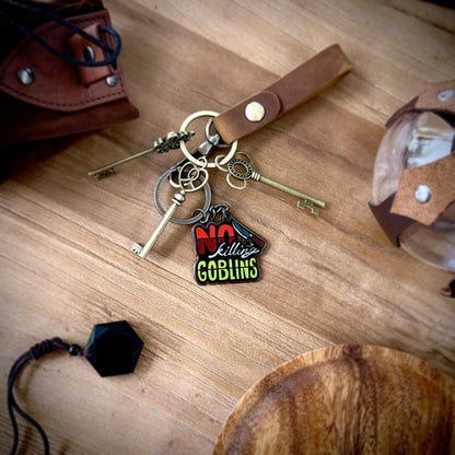 No Killing Goblins Keychain - The Wandering Inn Store - pirateaba