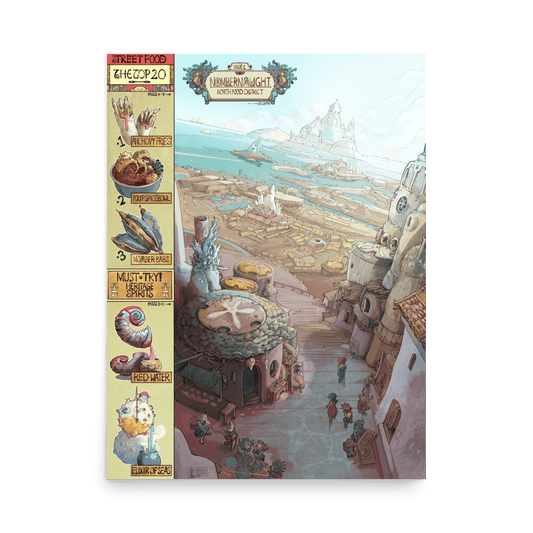 Nombernaught Vista Matte Poster (Unframed) - The Wandering Inn Store - pirateaba