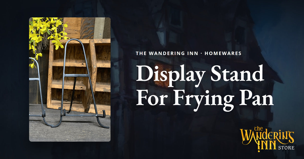 Display Stand For Frying Pan | The Wandering Inn Merch | The