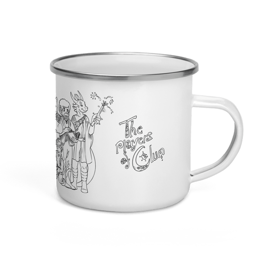 Players of Celum Enamel Mug - The Wandering Inn Store - pirateaba