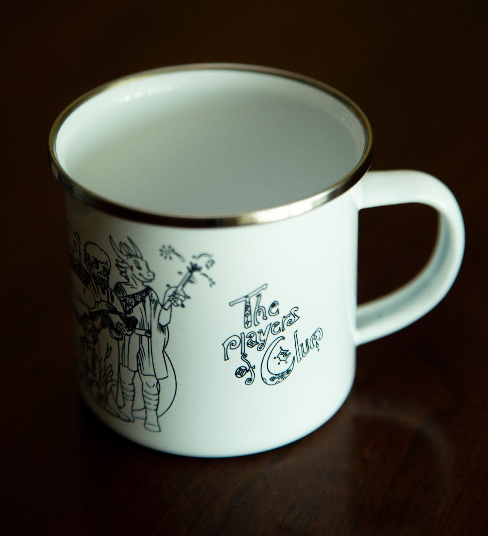 Players of Celum Enamel Mug - The Wandering Inn Store - pirateaba