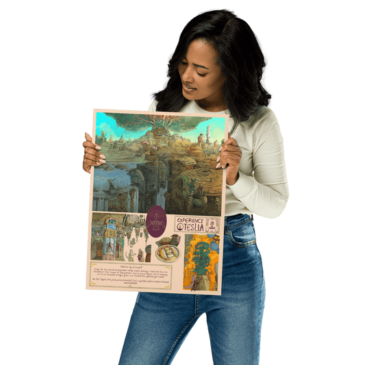 The City Of Growth Matte Poster (Unframed) - The Wandering Inn Store - pirateaba
