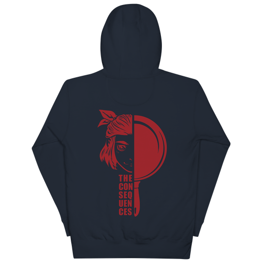 The Consequences Hoodie (Fitted Style) - The Wandering Inn Store - pirateaba