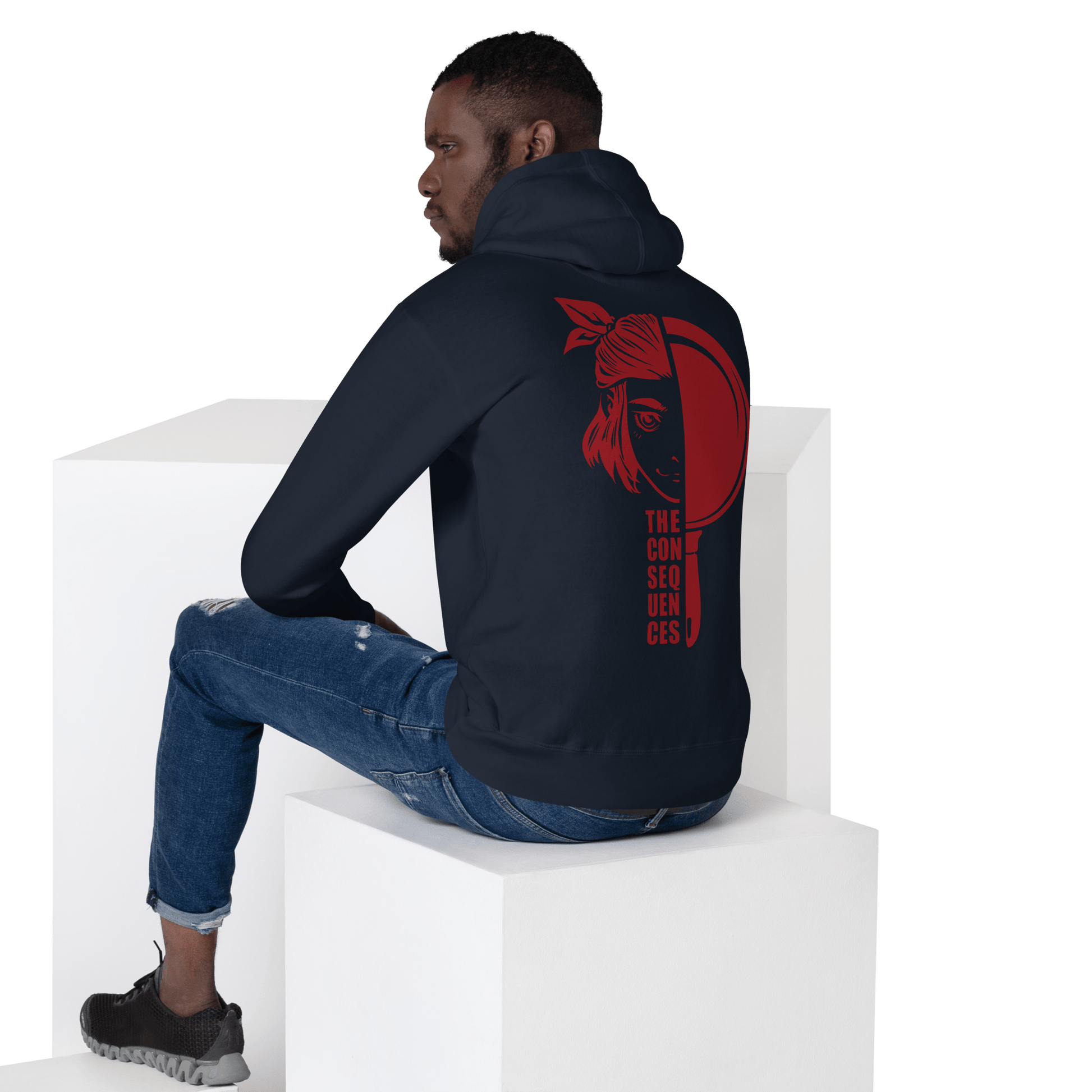 The Consequences Hoodie (Fitted Style) - The Wandering Inn Store - pirateaba