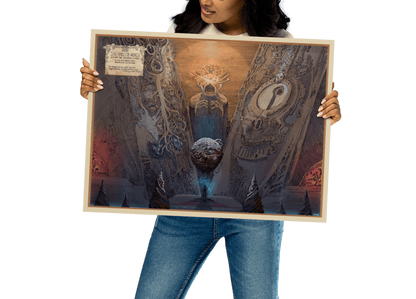 The Hall Of Minds Matte Poster (Unframed) - The Wandering Inn Store - pirateaba