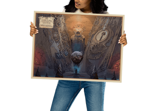 The Hall Of Minds Matte Poster (Unframed) - The Wandering Inn Store - pirateaba