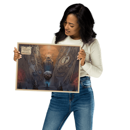 The Hall Of Minds Matte Poster (Unframed) - The Wandering Inn Store - pirateaba