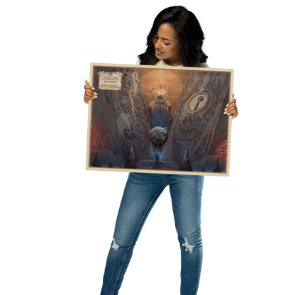 The Hall Of Minds Matte Poster (Unframed) - The Wandering Inn Store - pirateaba