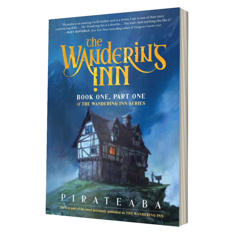 The Wandering Inn Book 1, Part 1 paperback, front cover