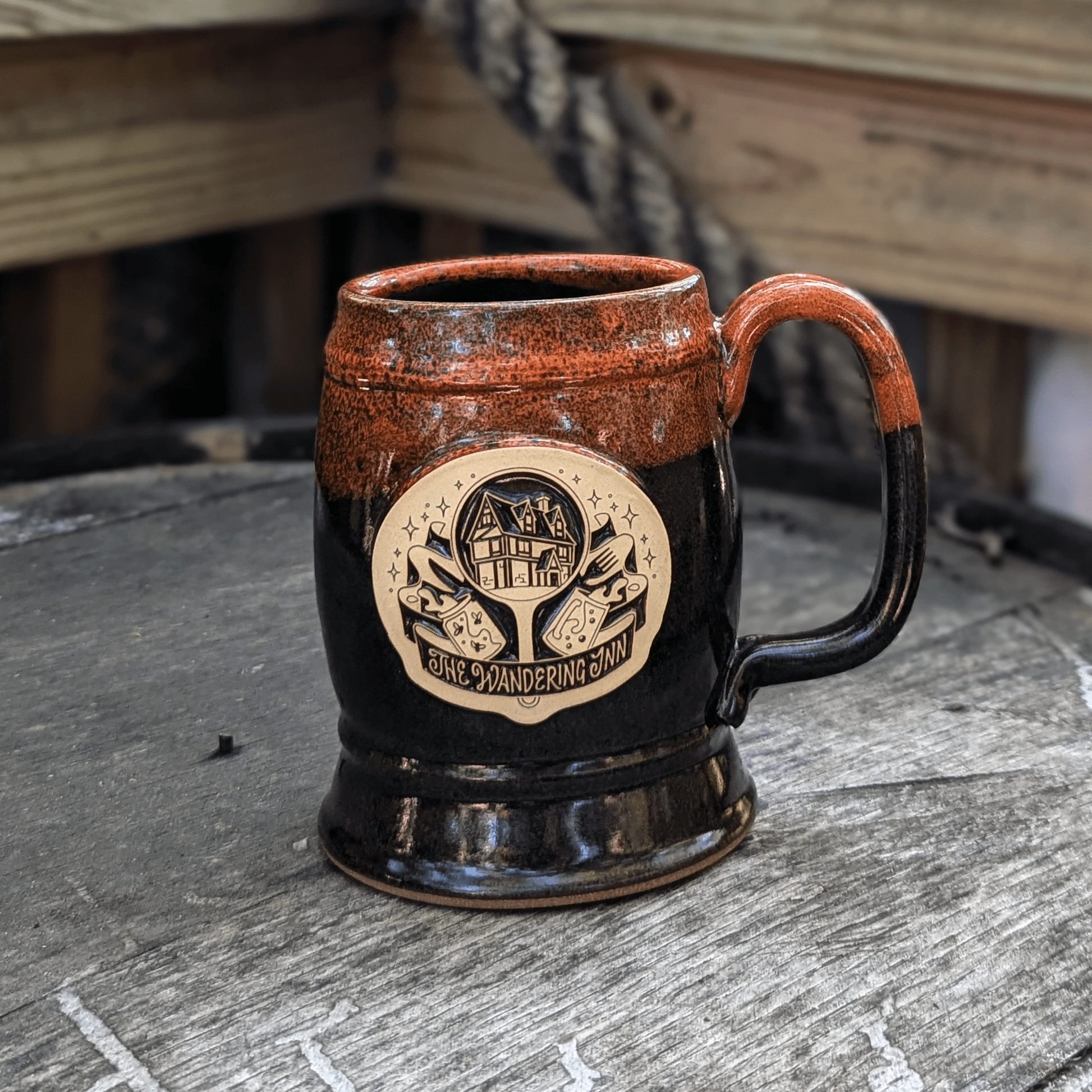 The Wandering Inn Handmade Mug - The Wandering Inn Store - pirateaba