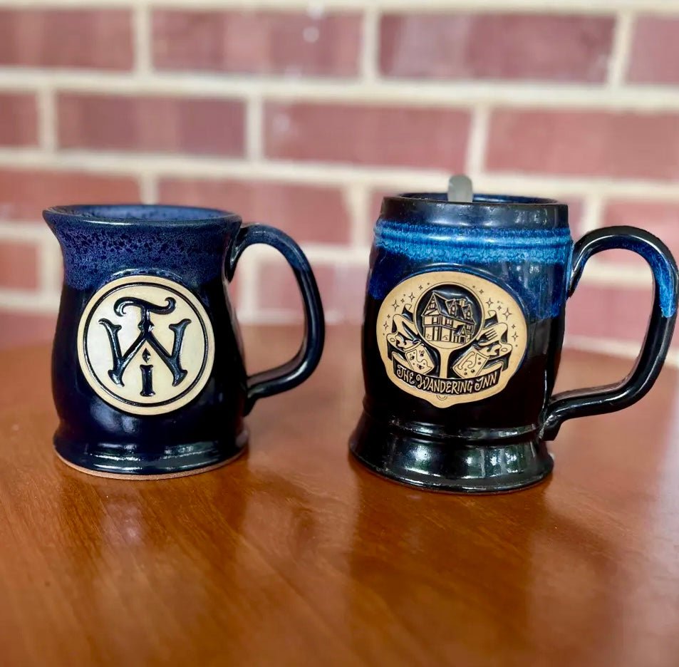 The Wandering Inn Symbol Handmade Mug - The Wandering Inn Store - pirateaba