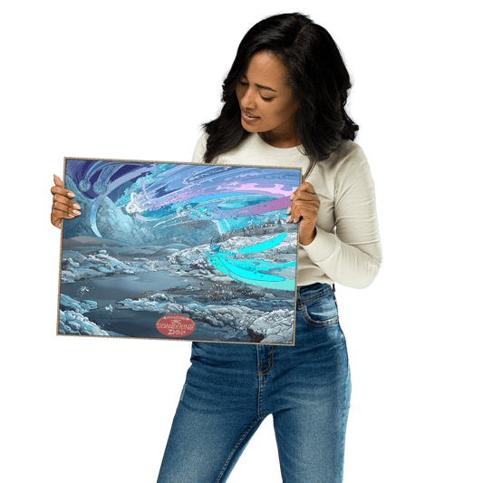 Winter's Eve Matte Poster (Unframed) - The Wandering Inn Store - pirateaba